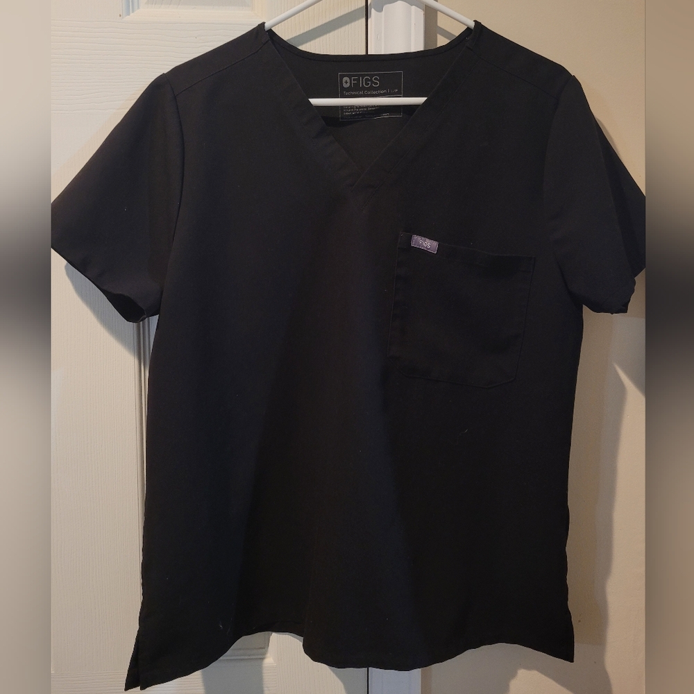 Figs Large Petite Scrub Top